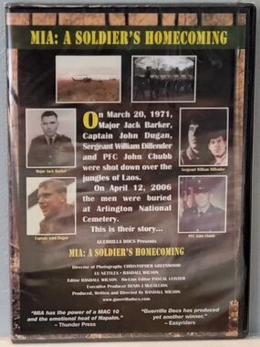 MIA Soldiers Homecoming JPAC Heroes Mission DVD New Sealed Rare OOP
